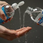 Mix alcohol and vinegar, you’ll save a lot of money on house cleaning.