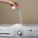 Throw a handful of coarse salt into the washing machine: the result is guaranteed.